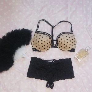 Victoria Secret Very Sexy Push-Up Polka Dot Bra